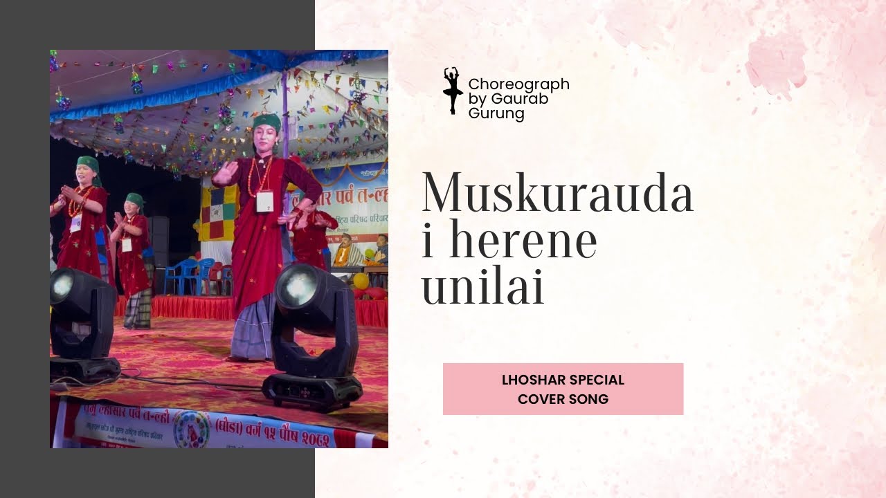 Muskuraudai herne unilai💕 female version #foryou #kaudadance #kaudadance #femaleversion 