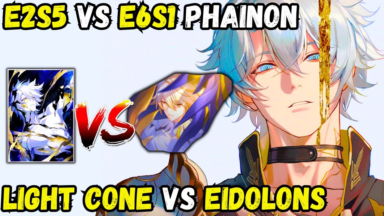 E2S5 vs E6S1 Phainon | Anomaly Arbitration Showcase | HSR 3.8