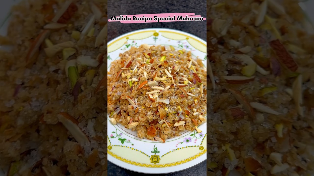 Malida Recipe | Healthy And Delicious Recipe | Special Muharram 2024 | Cooking CH
