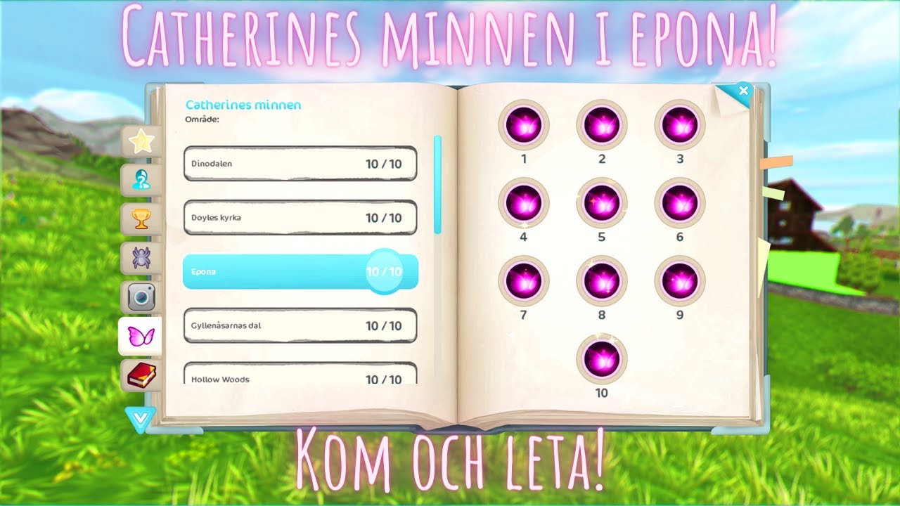 Visar vart Catherines minnen finns i Epona! - SSO