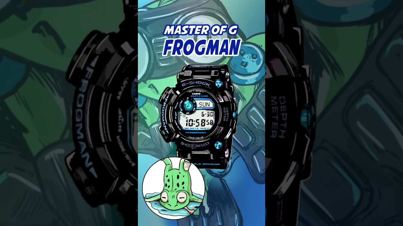 CASIO G-SHOCK FROGMAN GWF-D1000B-1JF #casio #gshock #frogman #short #shortfeed