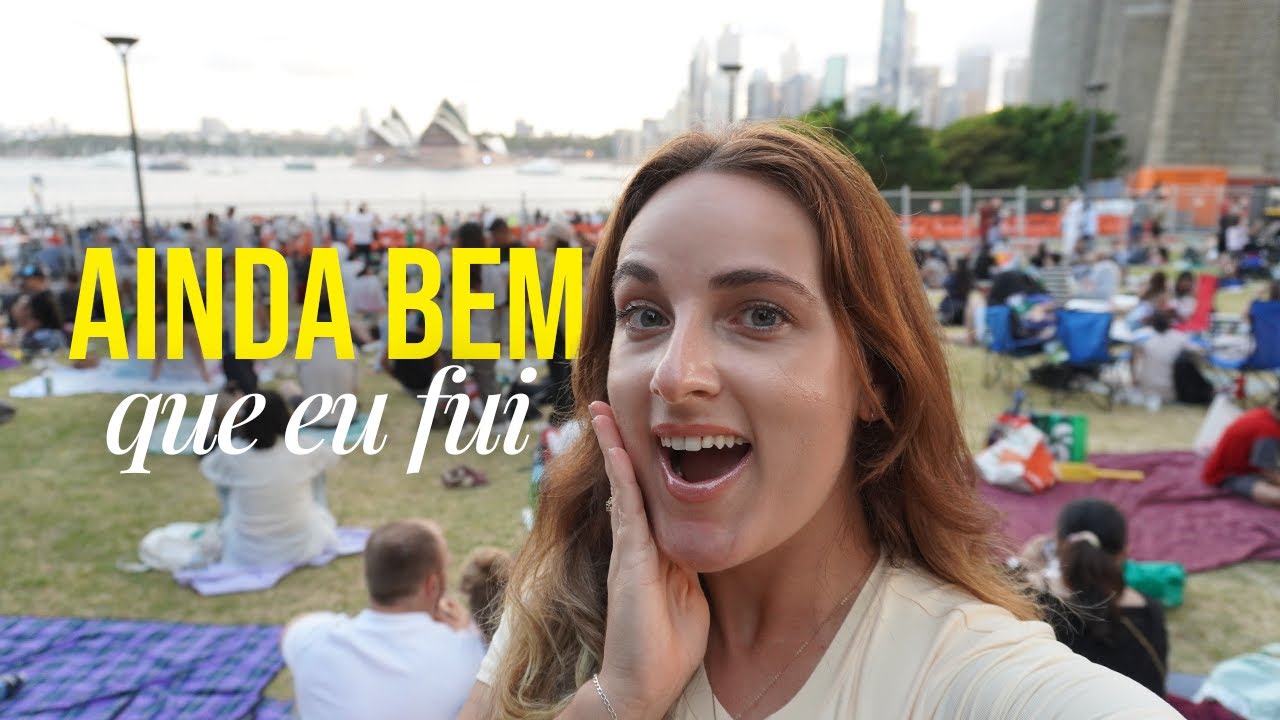 como é o Ano Novo em Sydney, Austrália (2024-2025)