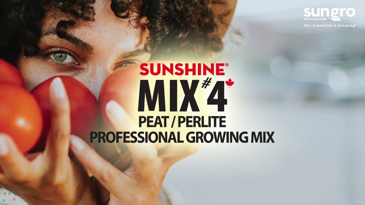 Sunshine Mix #4  Peat/Perlite Professional Growing Mix