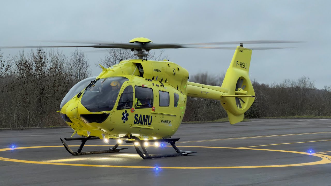 Samu29 H145 Cavale Blanche Brest