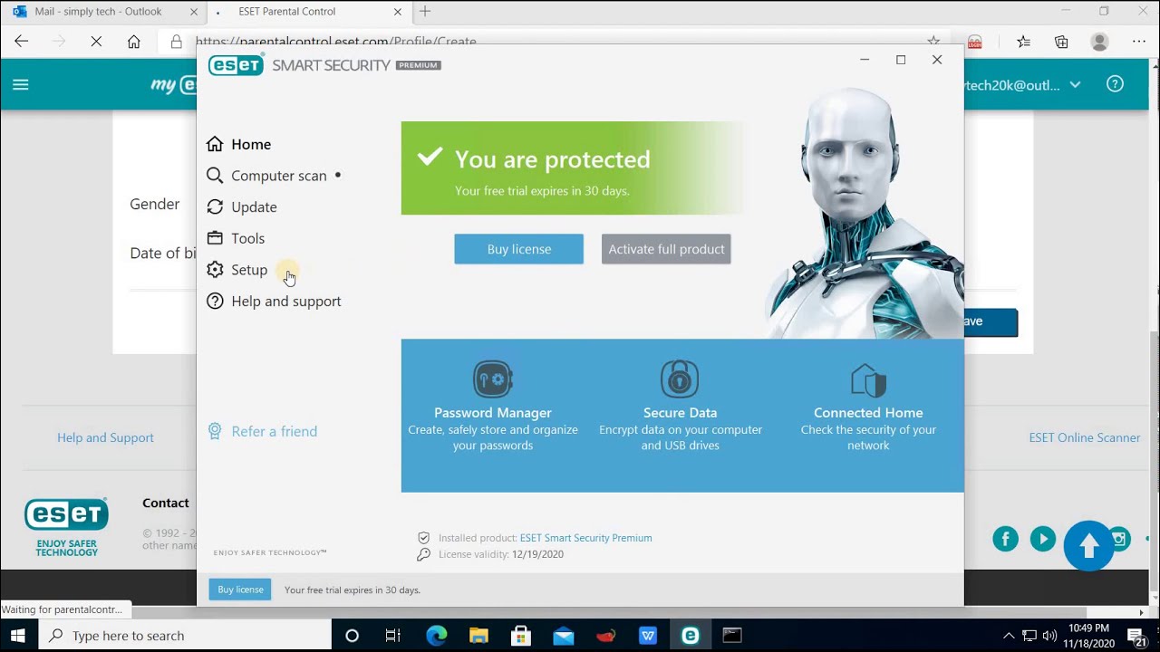 ESET Premium Security walkthrough