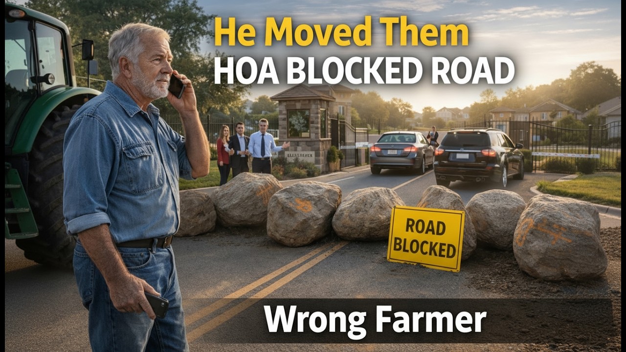 HOA Blocks Farmer’s Road—He Blocks Their Gate