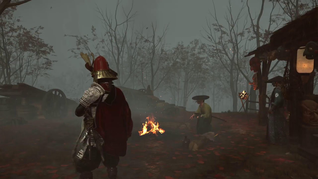 Playing ghost of yotei