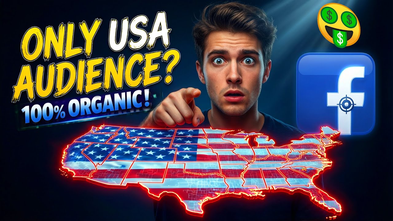 How to Get ONLY USA Audience on Facebook Page in 2026 😱 100% Organic