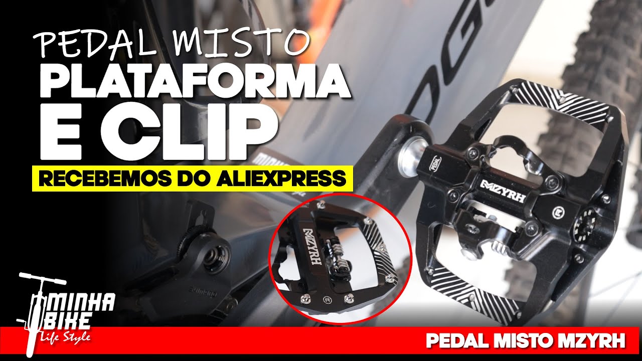 PEDAL MISTO COM PLATAFORMA E CLIP DO ALIEXPRESS É BOM? - Minha Bike Life Style