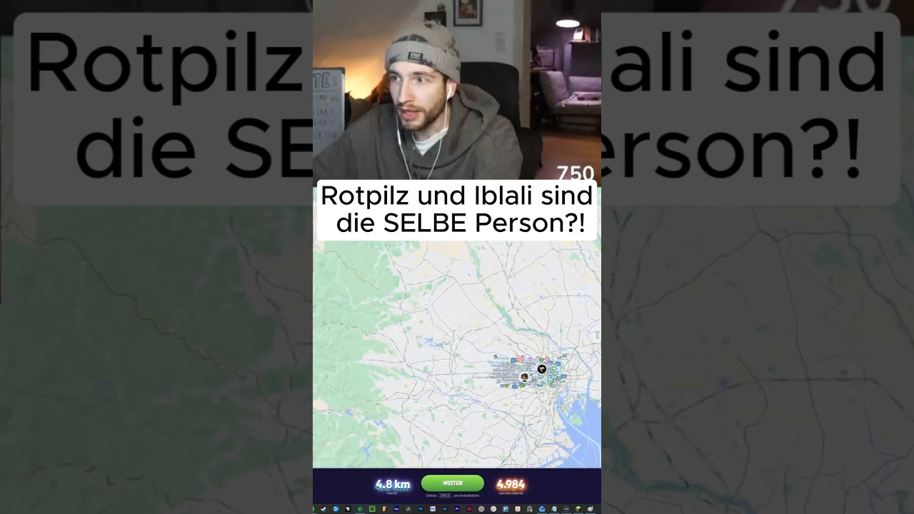 Rotpilz ubd Iblali sind einfach die SELBE Person?!😯😂 Twitch/Rotpilz 