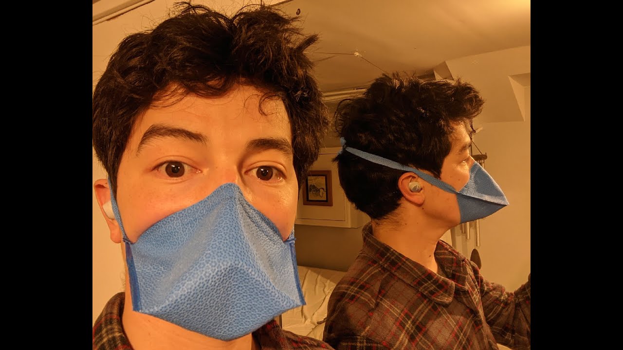 Fast Halyard H600 Duckbill-style mask manufacture on heat-sealer