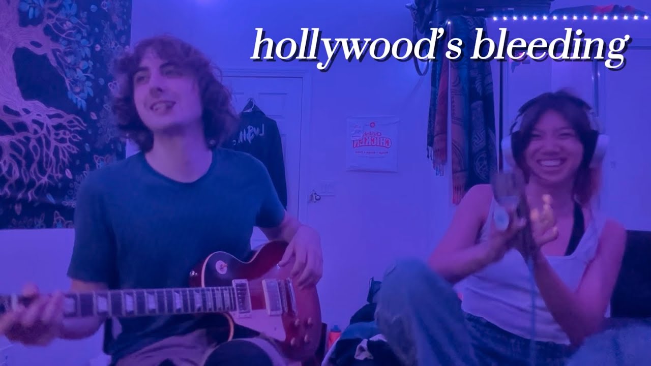 hollywood's bleeding, Post Malone - cover, by Maggie & Fred 💜