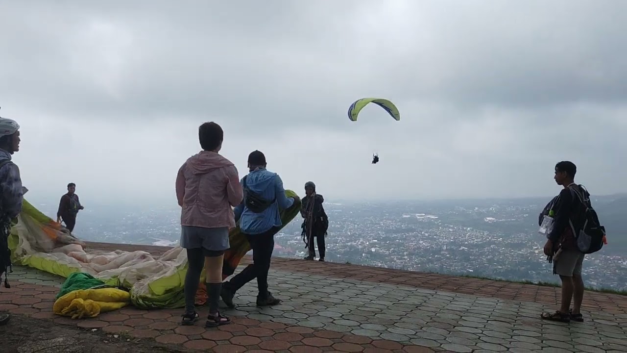 Suasana Di Paralayang kota Batu Malang