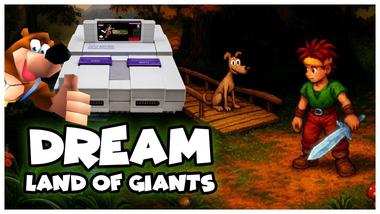 O Projeto dos Sonhos da Rare - Dream - Land of Giants