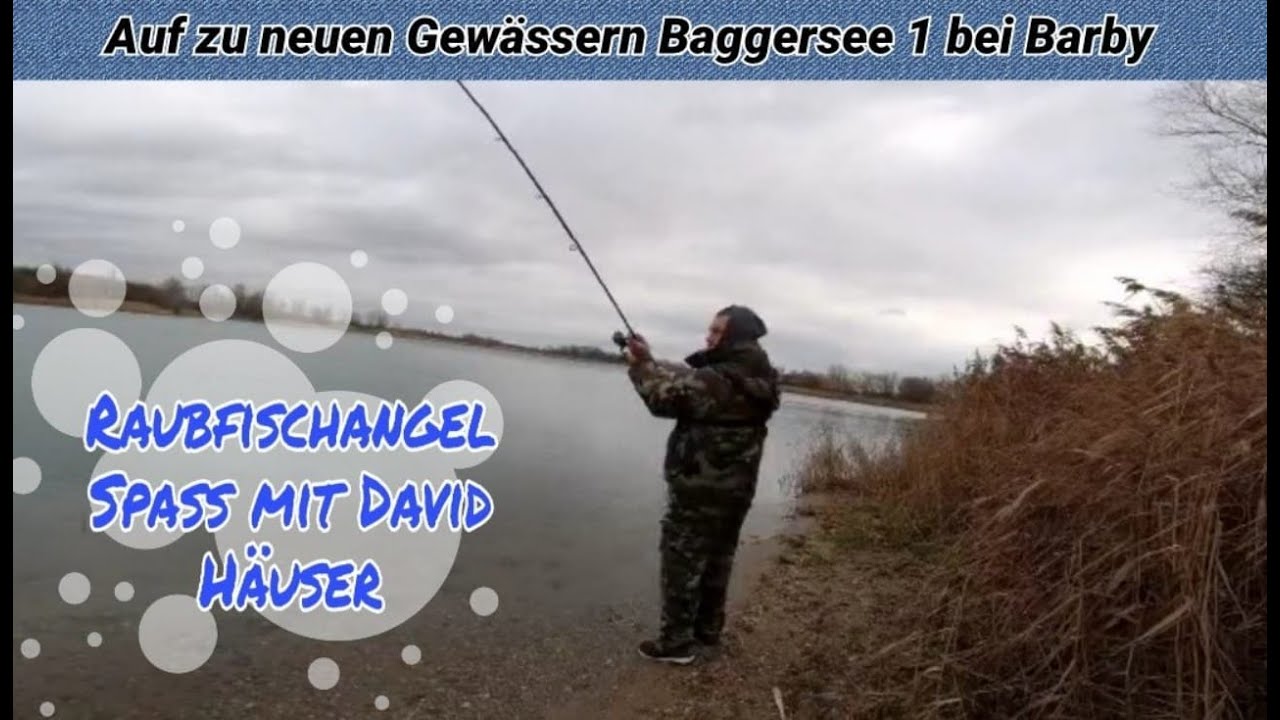 Auf zu neuen Gewässern Baggersee 1 bei Barby (Sachsen Anhalt)
