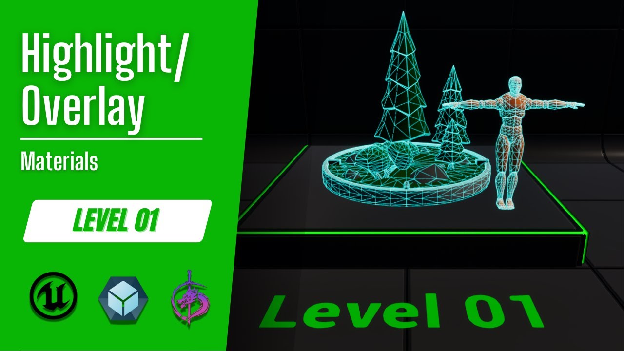 (01/12) Учебник по подсветке/наложению материалов в Unreal Engine | #ue5 #unrealengine #unrealeng...