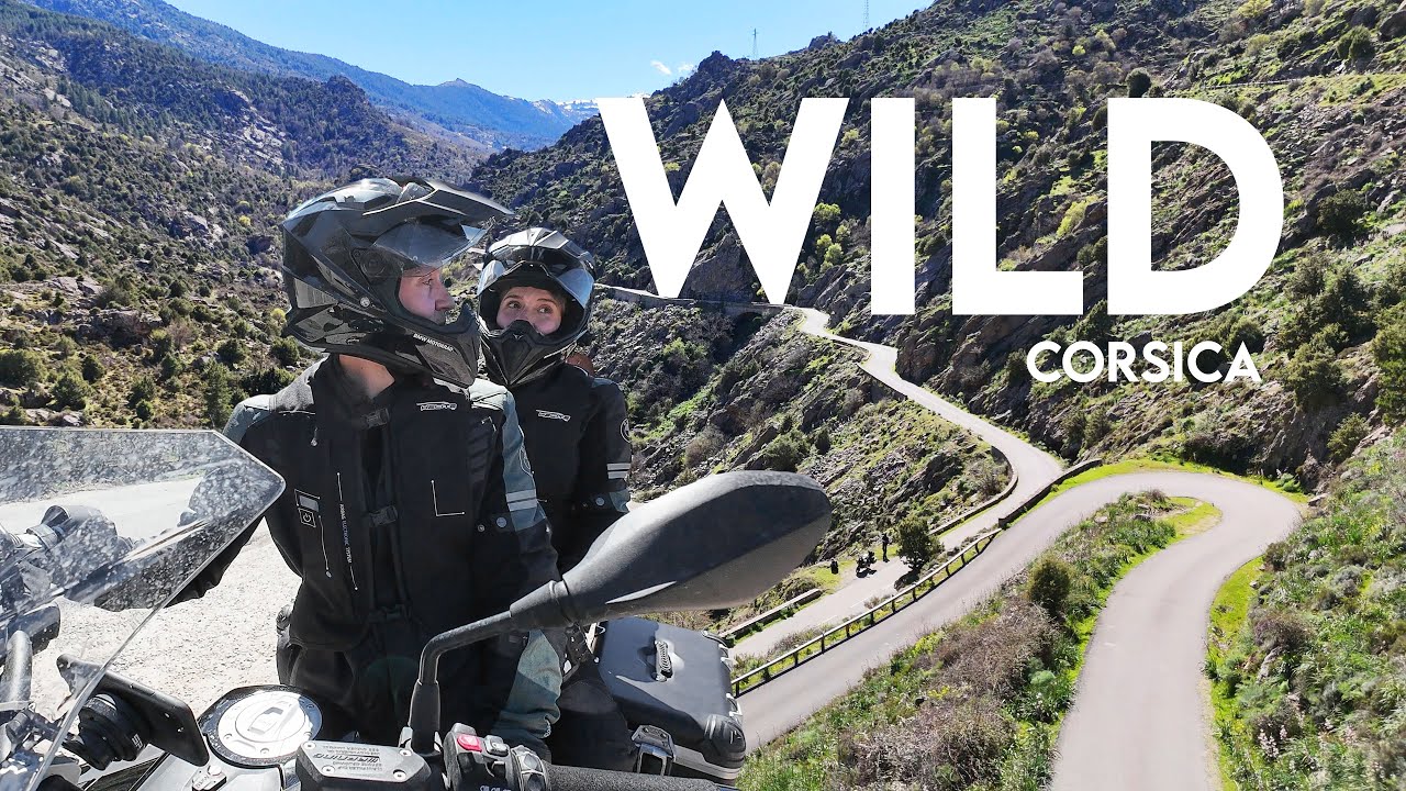 Exploring Corsica's WILD ROADS Motorcycle Touring Adventure