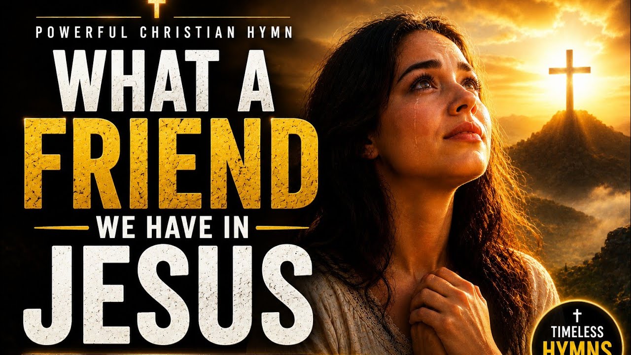 What a Friend We Have in Jesus (Lyrics) | Powerful Christian Hymn