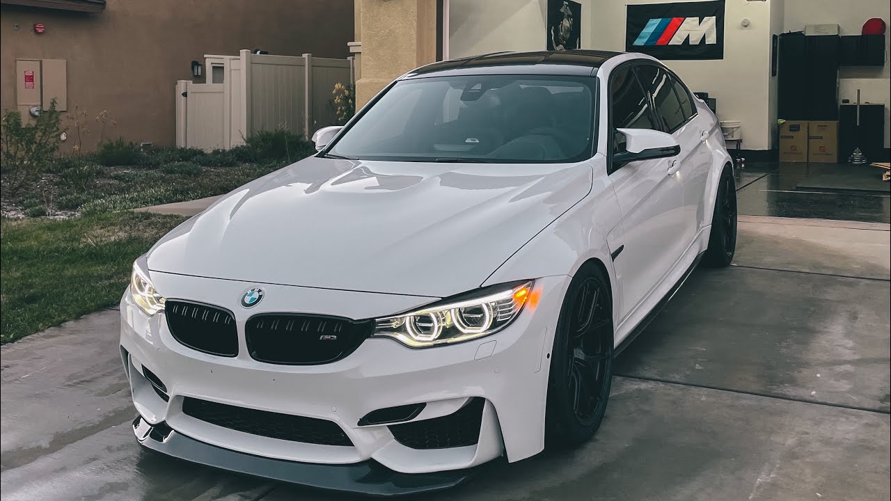 BMW M3 F80 GTS FRONT LIP #F80 #F82 #BMW #M3 #M4 #M4GTS