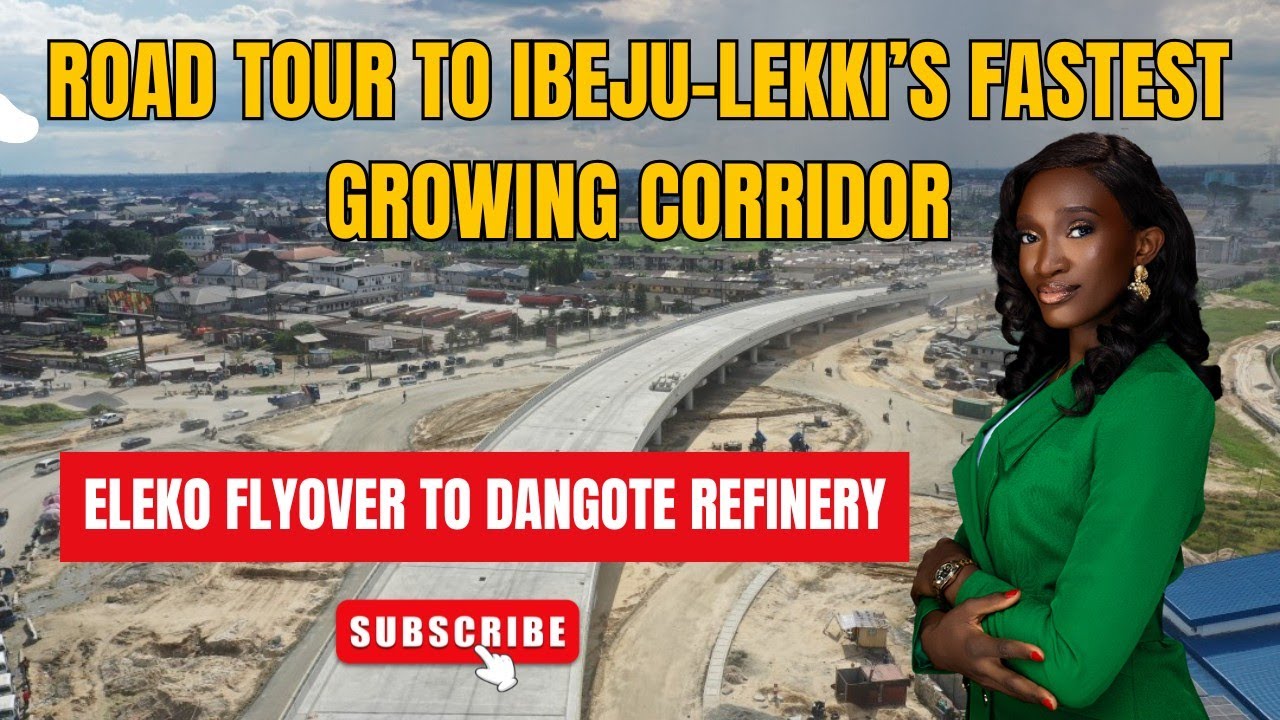 Driving From Eleko Flyover To Lekki Free Trade Zone, Dangote Refinery And Lekki Deep Sea Port