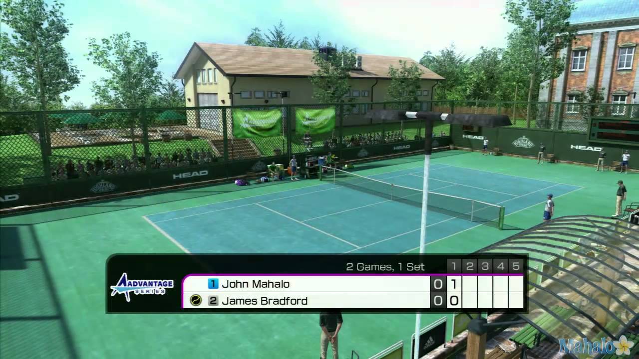 Virtua Tennis 4 Walkthrough - World Tour: 3rd Season - Advantage Series Sweden - Semi-final