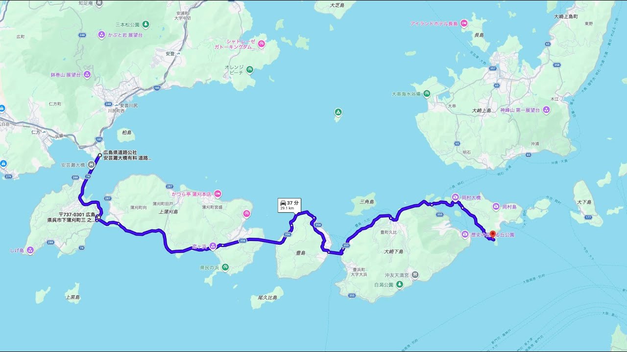 瀬戸内｜とびしま海道七橋巡り