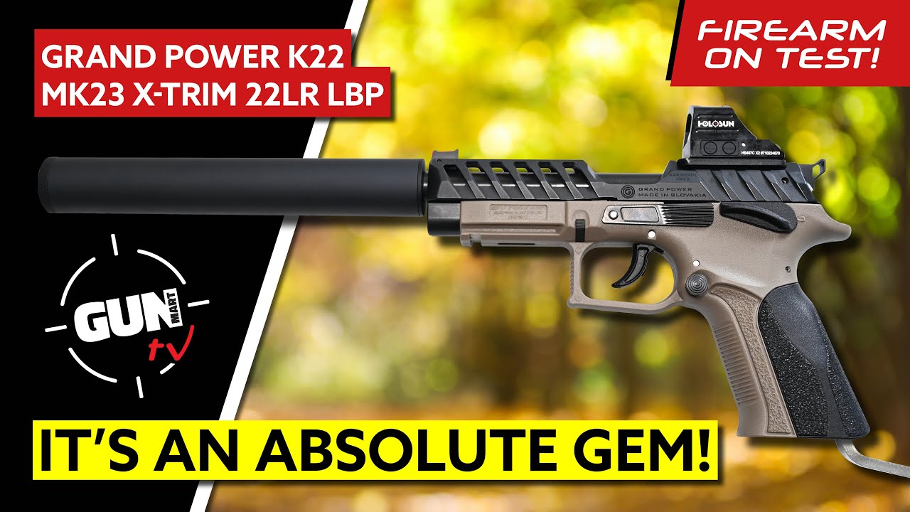 It's an ABSOLUTE GEM! – Grand Power K22 MK23 X-TRIM