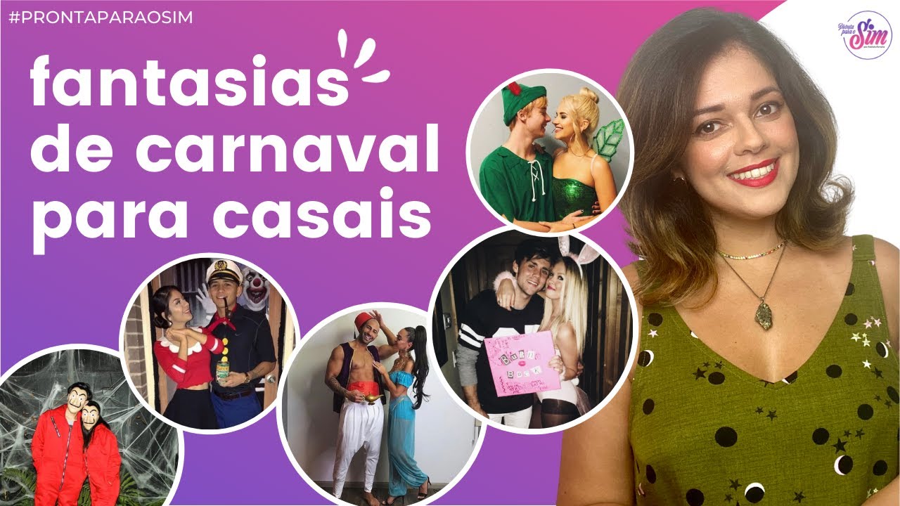 +80 Ideias Criativas de Fantasia de Casais para o Carnaval | Pronta Para o Sim por Fabiola Ferreira