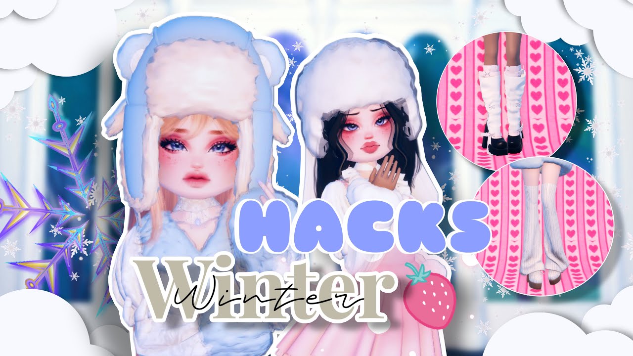 HACKS PARA TUS LOOKS DE INVIERNO EN DRESS TO IMPRESS⭐