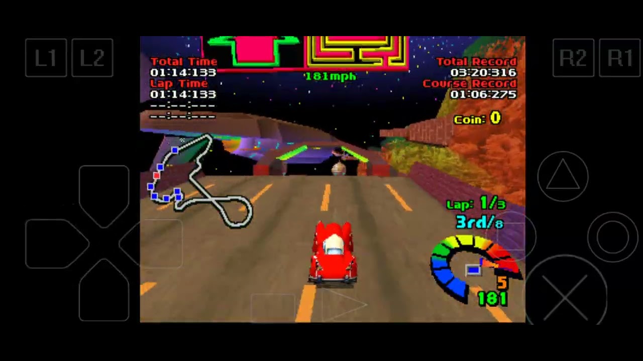 Motor Toon Grand Prix : Galaxy Coaster (Captain Rock)