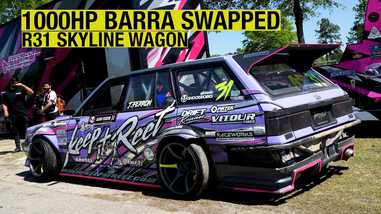INSANE Australian 1000hp Barra Swapped R31 Skyline Wagon is AMAZING!  | Build Breakdown