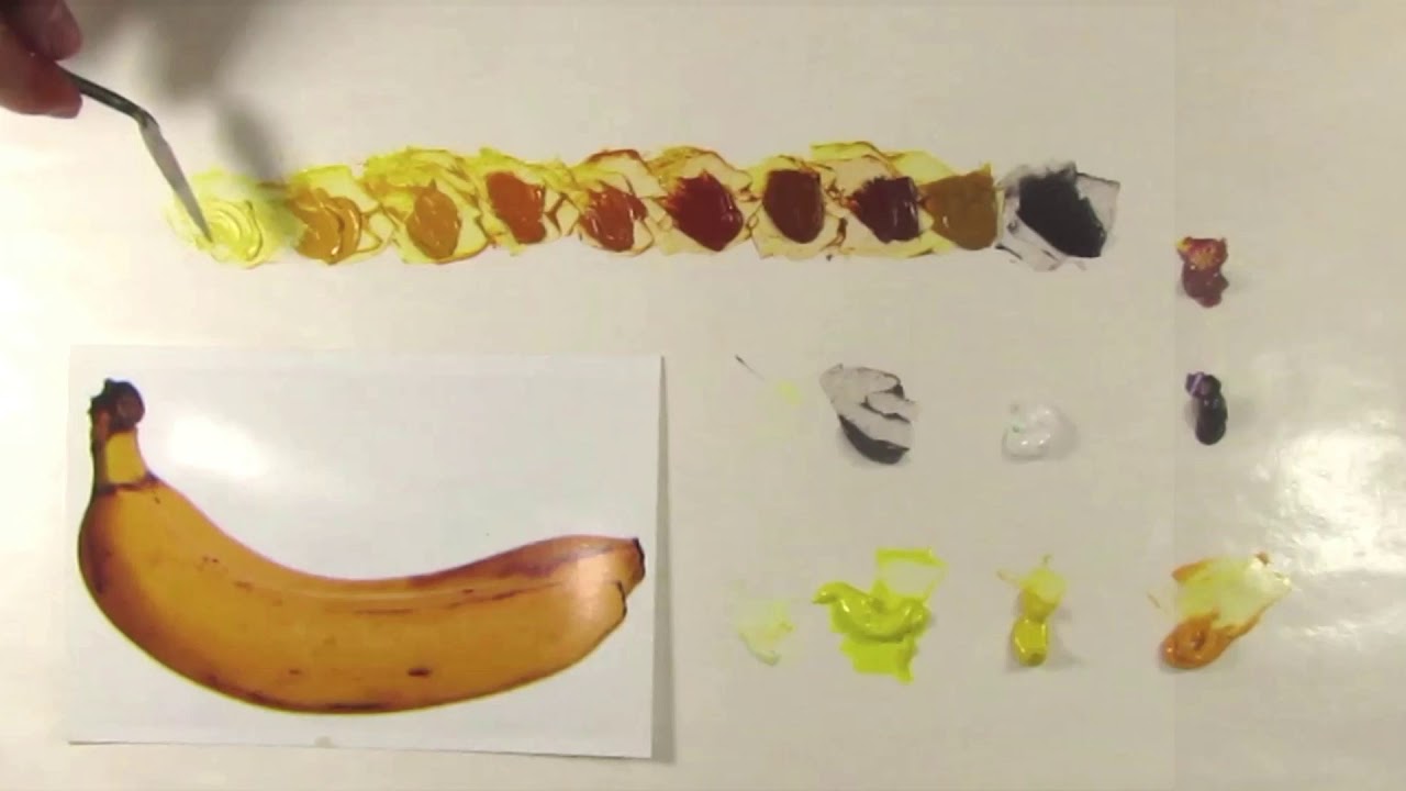 Teoría del color con óleo. Fórmula para componer el color y las sombras.