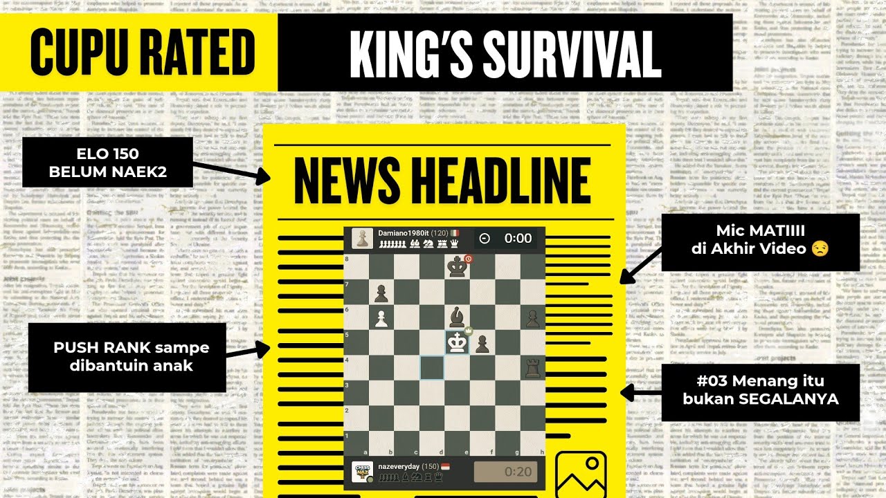 LIVE Belajar Catur CUPU Rated - Chess.com