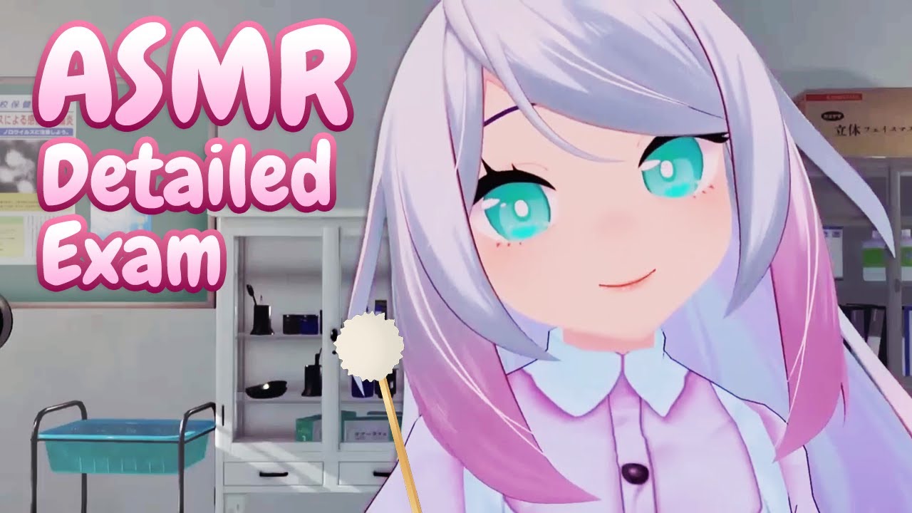 [ASMR VR] Cute Nurse Cranial Nerve Exam 🩺❤️ ear cleaning, close whispers [3Dio]