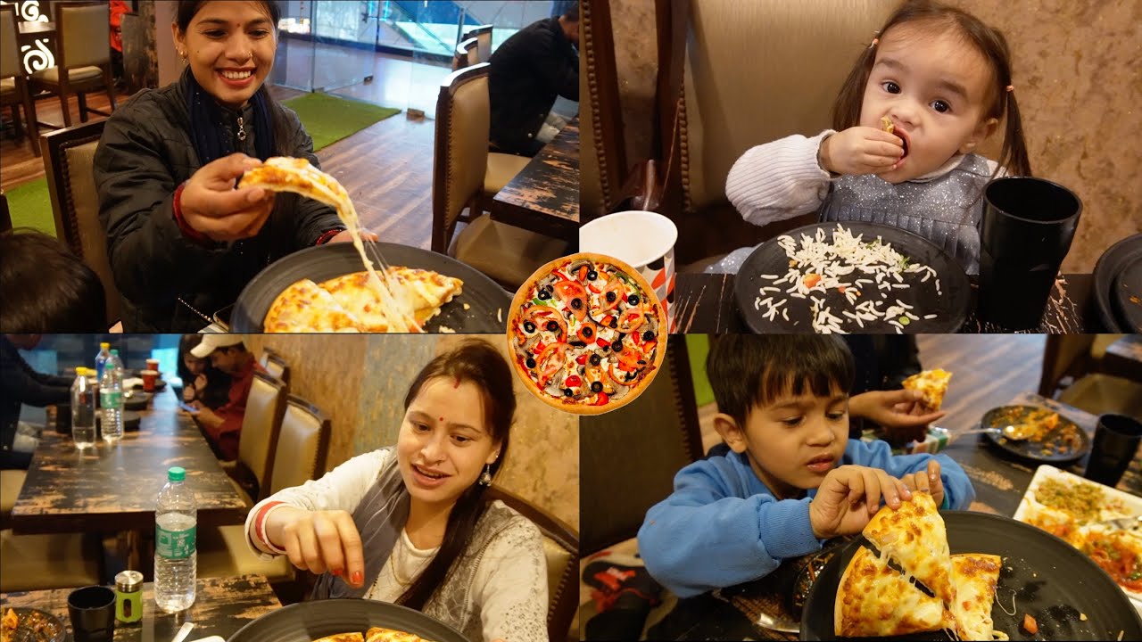 Chothi Bhabhi Ko Pizza Khilaya aur Bada Maza Aaya 😍 || Negi & Family