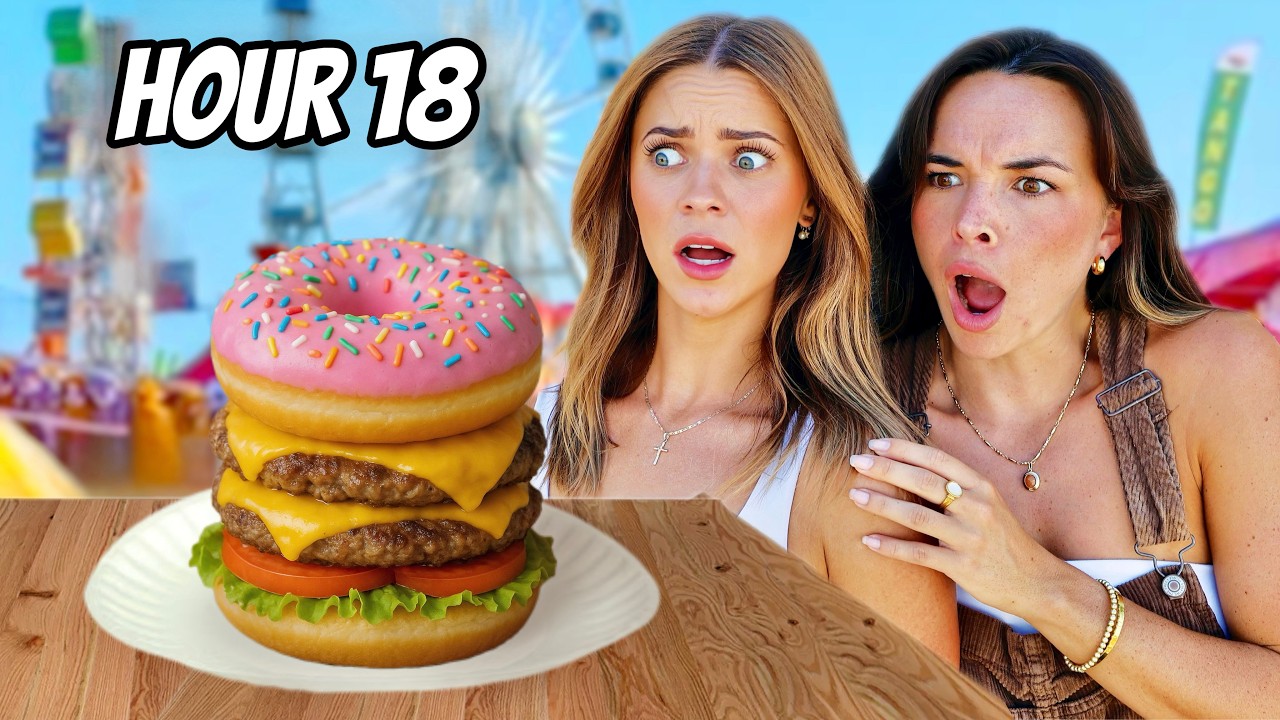 I Survived On Carnival Food for 50 Hours