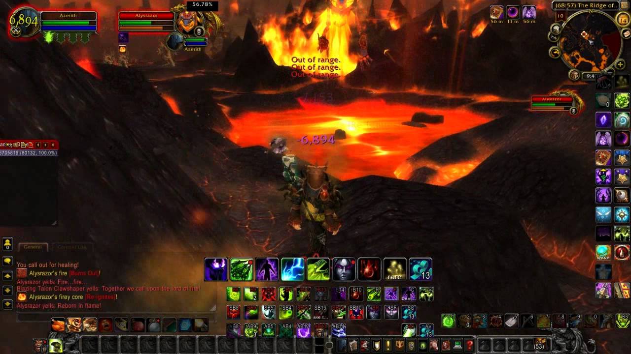 Azerith vs Alysrazor
