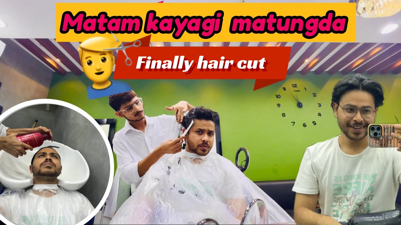 Dubai da sam kakpse price kayano ? | Matam kayagi matungda Hair cut  toujare 💇‍♂️