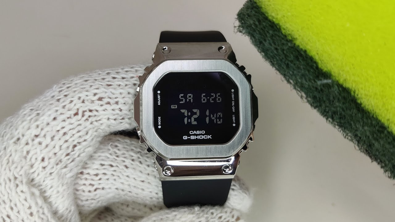 Модификация часов: чистка безеля Casio G-Shock GM-S5600