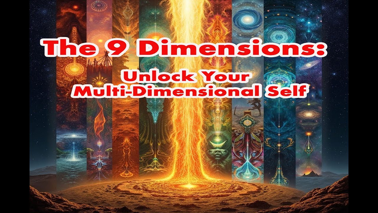 The 9 Dimensions of Consciousness Explained 🌌 | Discover Your Multidimensional SelfNine Dimensions