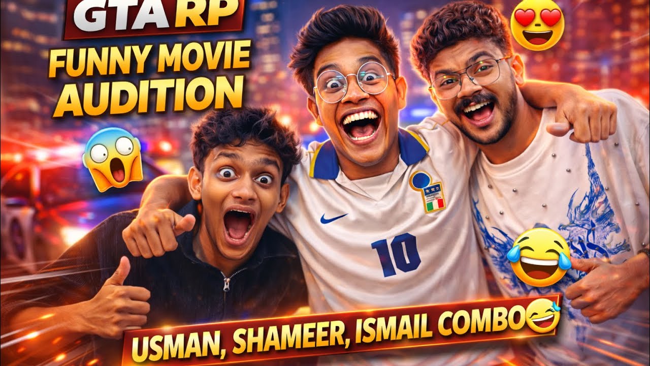 MOVIE ഓഡിഷൻൽ അഭിനയിച്ച് ഷമീറും ഉസ്മാനും ഇസ്മയിലും🤣.  @MrzShameer @usman999W @ismailRPw 