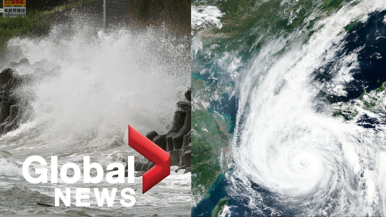 Typhoon Haishen: Second typhoon in a week slams Japan with fierce winds, rain