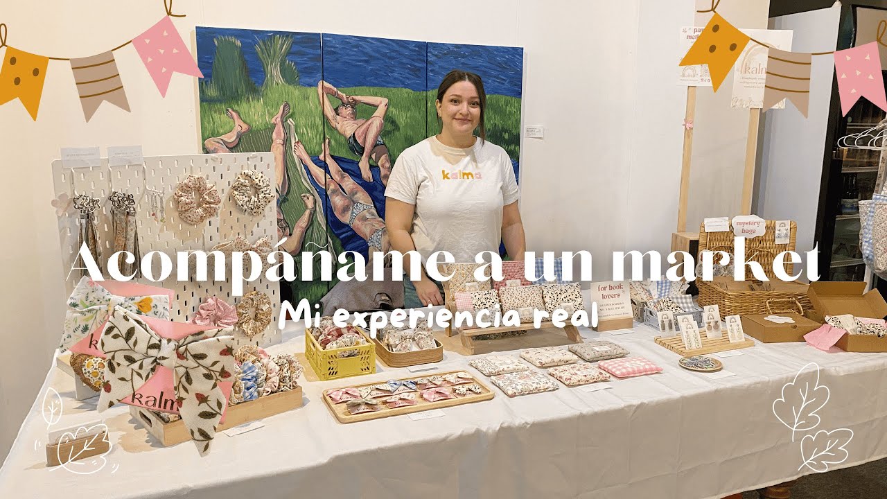 Acompáñame a un market 🧵✨ Haciendo stock, preparativos y mi experiencia real 💌🤩