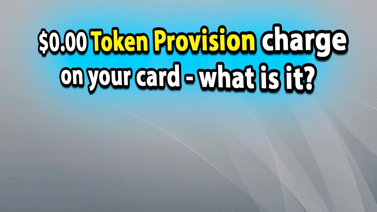 What's Token Provision St Louis MO charge on your credit card? Is it a legit transaction?