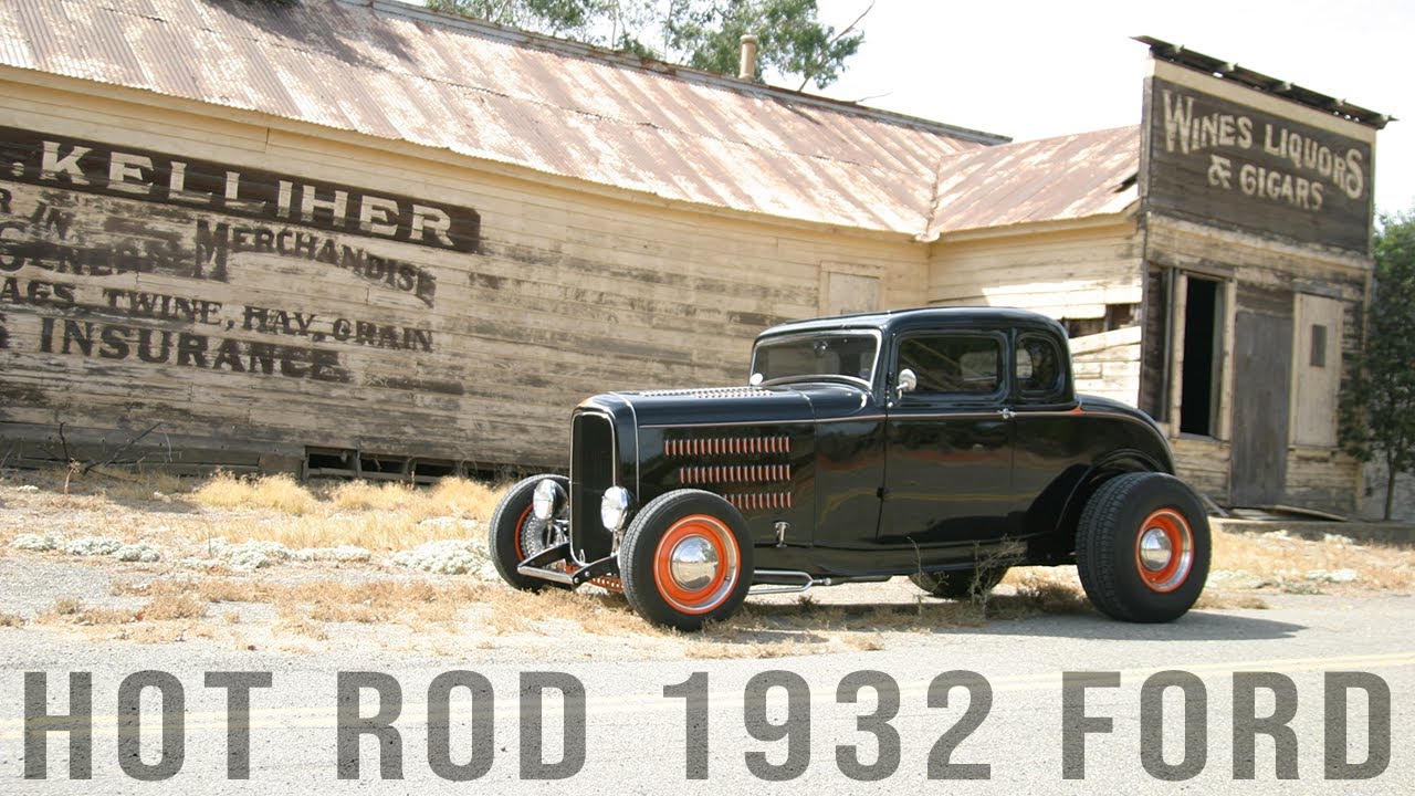 Hot Rod 1932 Ford Five Window Coupe — иллюстрированный материал Speed ​​& Chrome