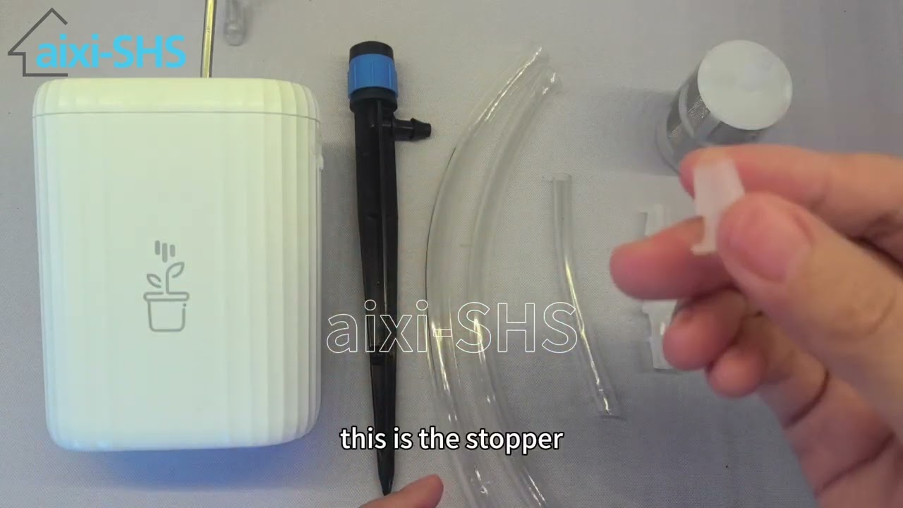 aixi-SHS WiFi drip irrigation system for home garden, Tuya APP remote control for gardens