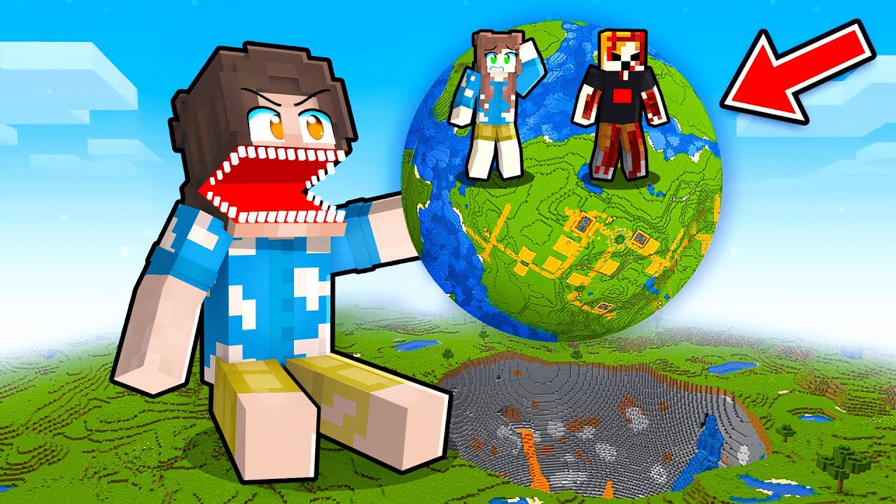 TÜM DÜNYAYI NEDEN YEDİM? - Minecraft