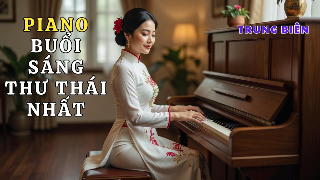 Piano cafe sáng giai điệu thư thái nhất/ Trung Biên
