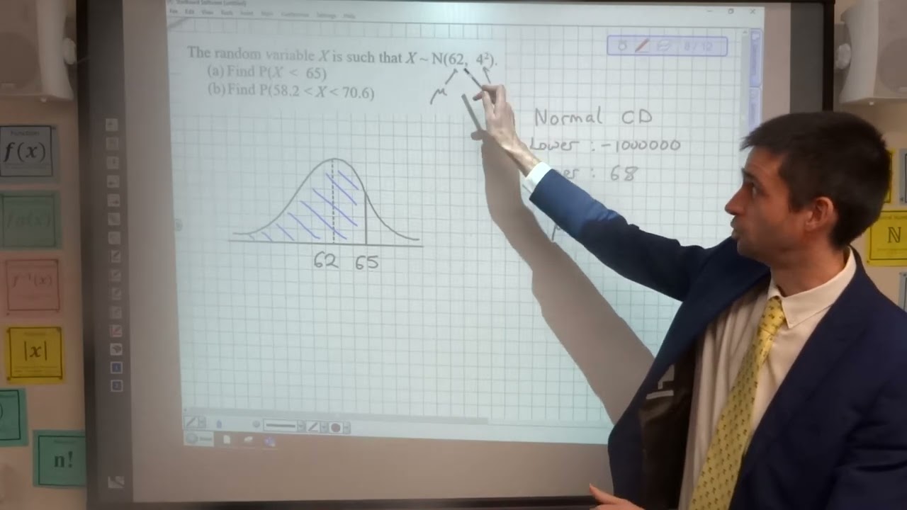 How to find probabilities using the Normal Distribution
