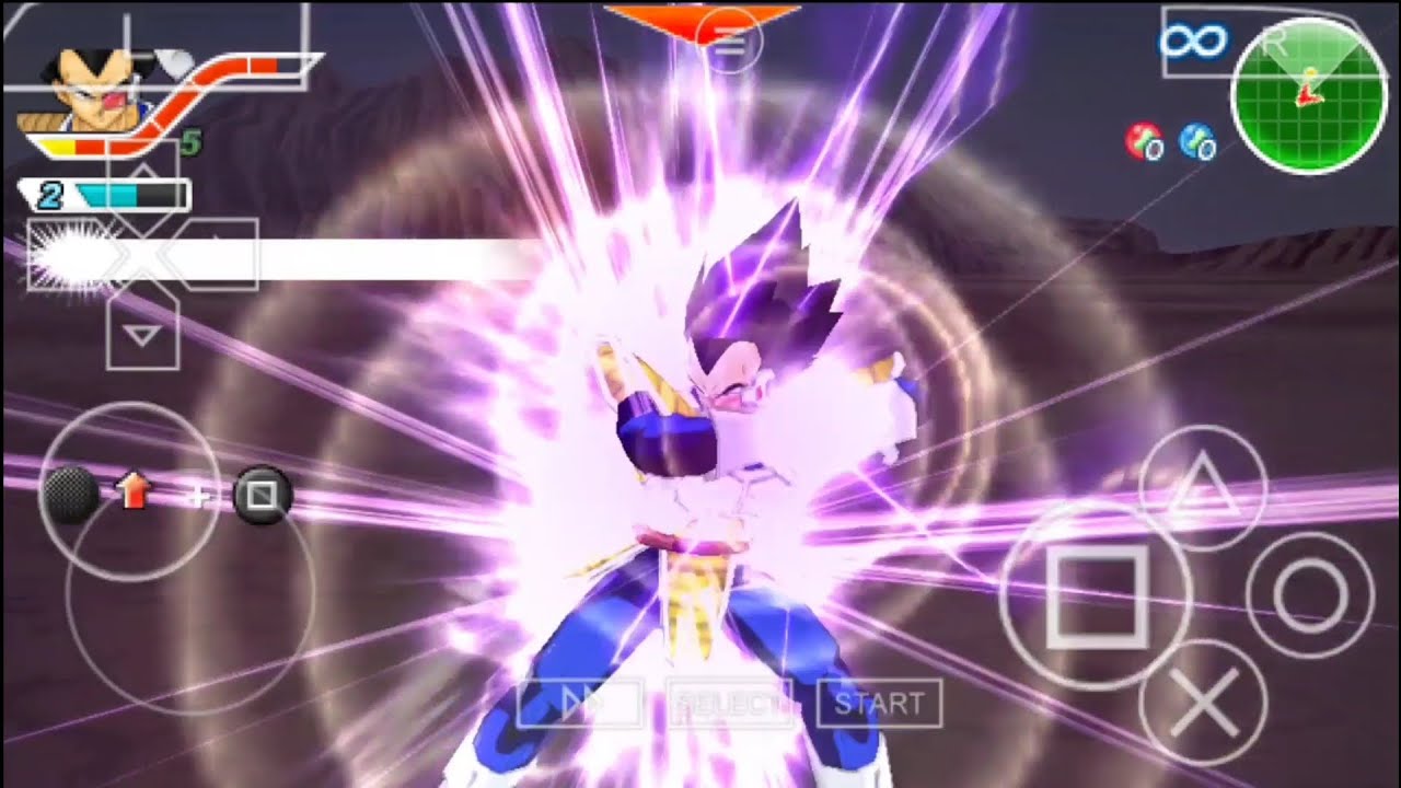 VEGETA vs BARDOCK (1x1) Dragon Ball Z Tenkaichi Tag Team 